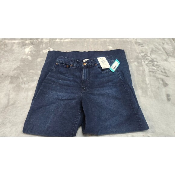 NWT Madewell Size 28 Kingston Wash Flared Wide Leg Jeans - Picture 1 of 12